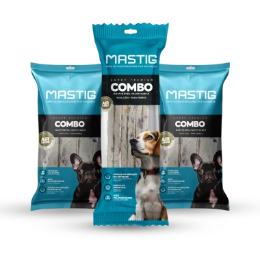 Embalagens MASTIG Combo mastigável