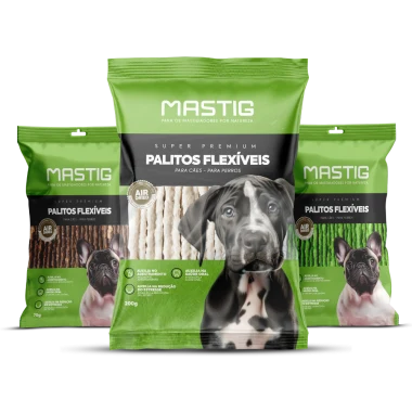 Embalagens MASTIG Palitos Flexíveis
